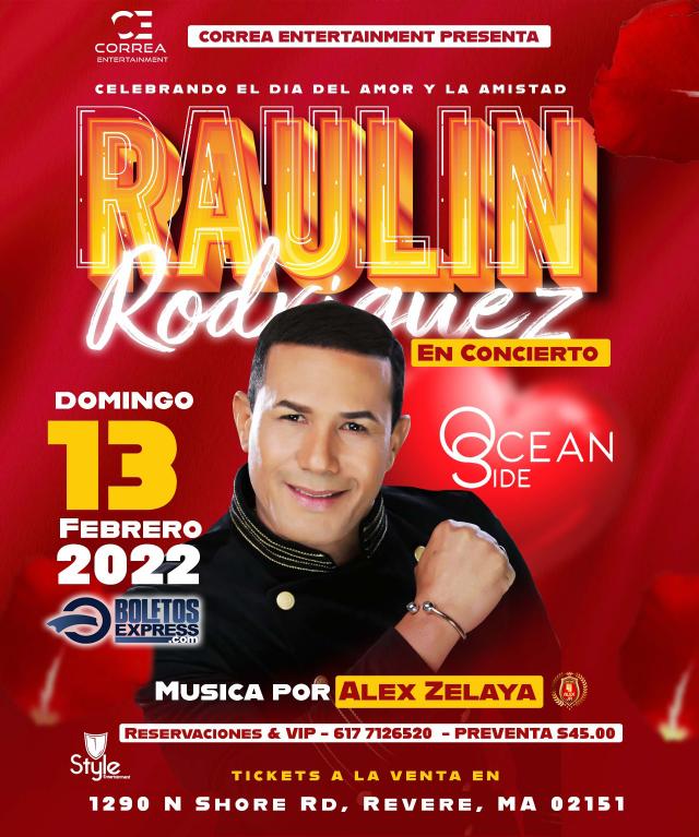 RAULIN RODRIGUEZ Tickets BoletosExpress