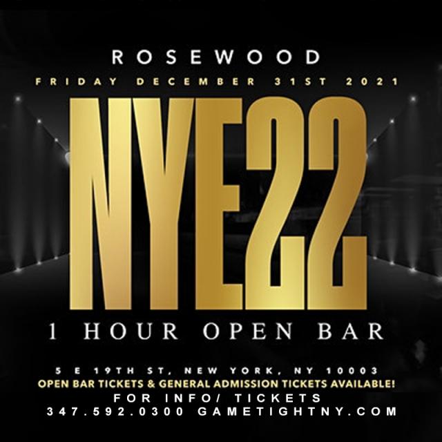 Rosewood NYC New Years Eve 2022