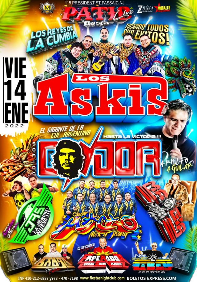 Buy tickets for GRUPO LOS ASKIS- SONIDO CONDOR GRUPO LOS ASKIS- SONIDO CONDOR