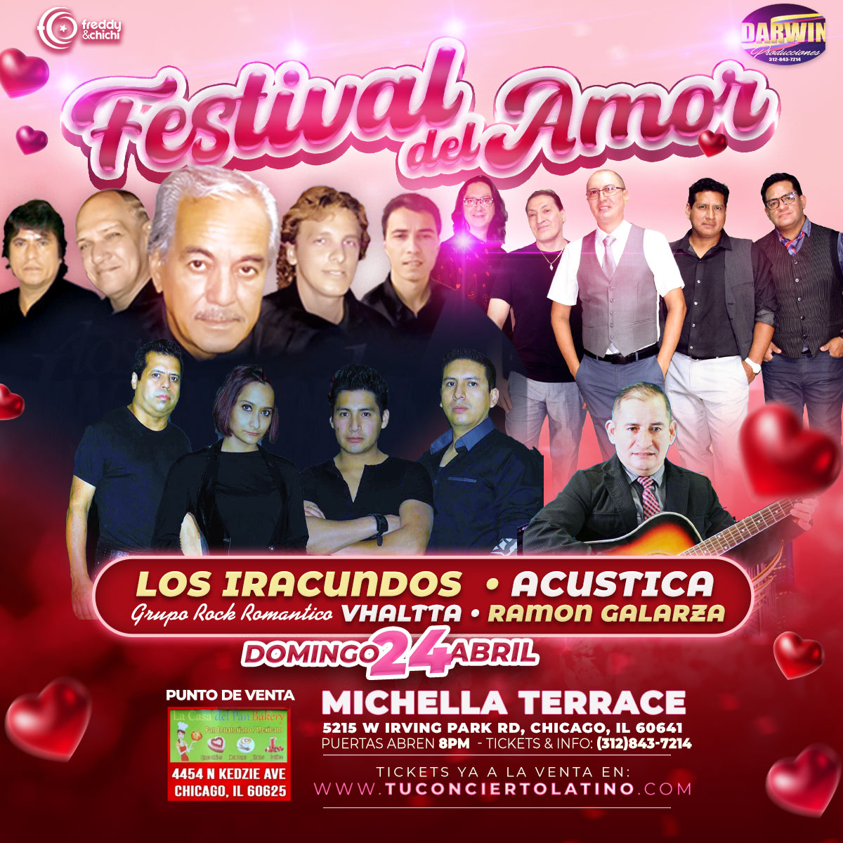 Buy tickets for EL FESTIVAL DEL AMOR EN CHICAGO EL FESTIVAL DEL AMOR EN CHICAGO