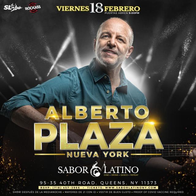 ALBERTO PLAZA EN VIVO !