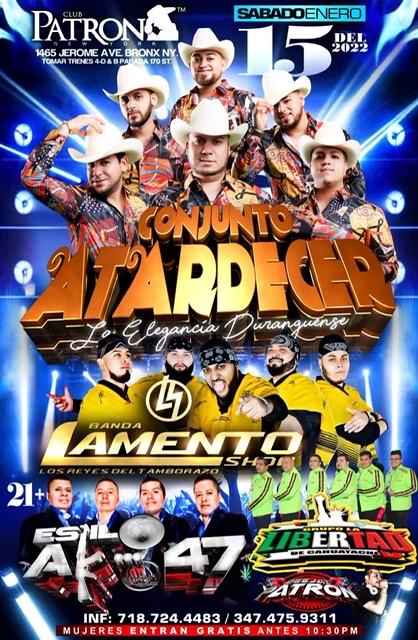 Buy tickets for CONJUNTO ATARDECER & LAMENTO SHOW CONJUNTO ATARDECER & LAMENTO SHOW