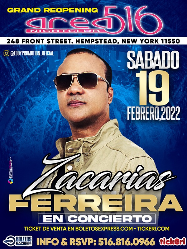 Buy tickets for ZACARIAS FERREIRA ZACARIAS FERREIRA
