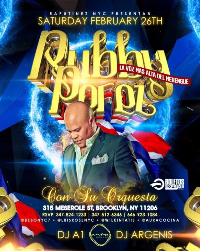 Buy tickets for RUBBY PEREZ RUBBY PEREZ