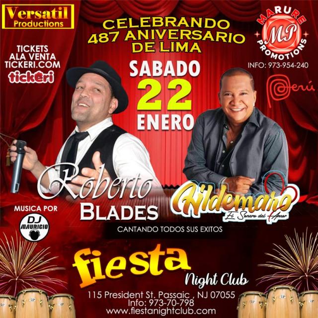 Buy tickets for ROBERTO BLADES Y HILDEMARO EL SONERO DEL AMOR ROBERTO BLADES Y HILDEMARO EL SONERO DEL AMOR