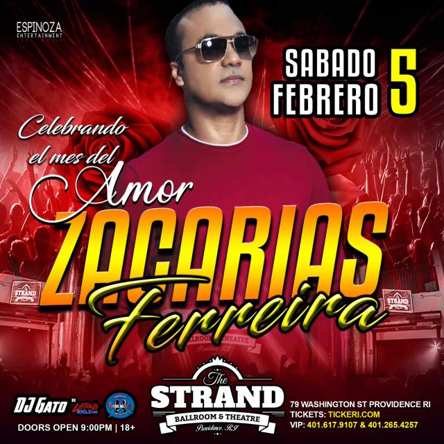 Zacarias Ferreira en The Strand Ballroom de Providence, RI