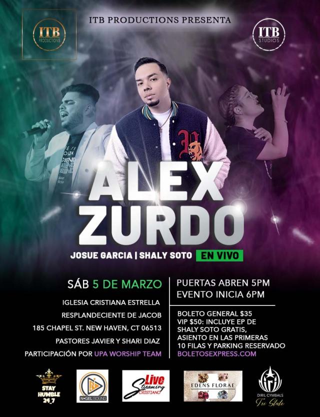 Buy tickets for ALEX ZURDO ALEX ZURDO