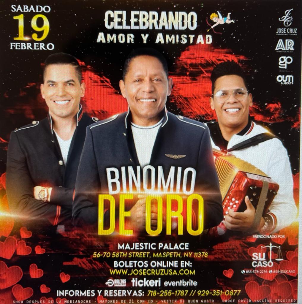 Buy tickets for BINOMIO DE ORO BINOMIO DE ORO