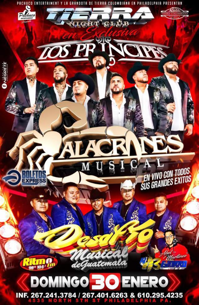 Buy tickets for ALACRANES MUSICAL & DESAFIO MUSICAL ALACRANES MUSICAL & DESAFIO MUSICAL