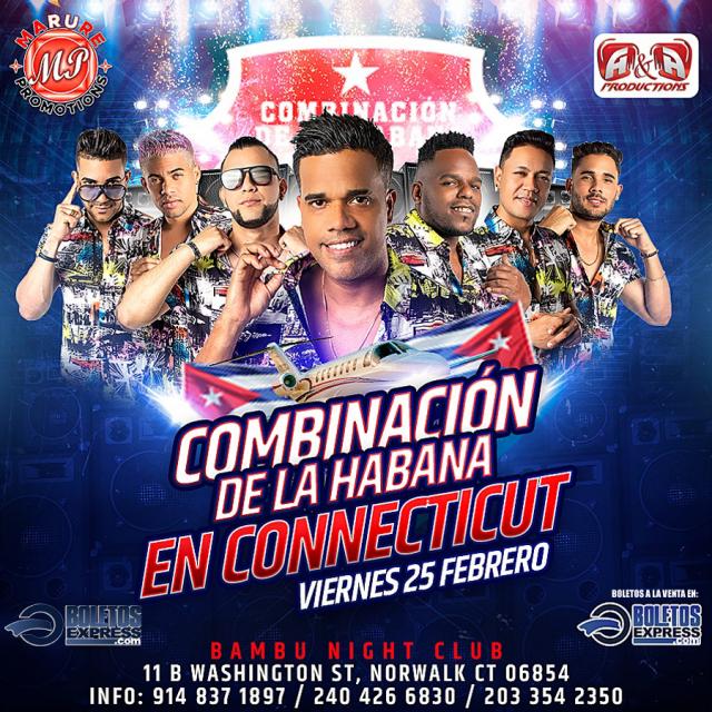 Buy tickets for COMBINACION DE LA HABANA EN CONNECTICUT COMBINACION DE LA HABANA EN CONNECTICUT