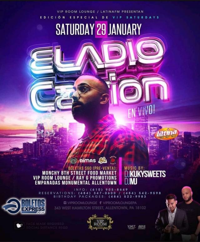 ELADIO CARRION Tickets BoletosExpress