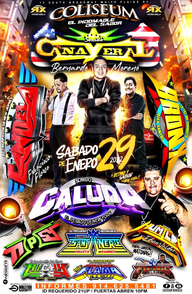 Buy tickets for SONIDO CANAVERAL | CALUDA | SANTANER | CANDELA | BRONX SONIDO CANAVERAL | CALUDA | SANTANER | CANDELA | BRONX