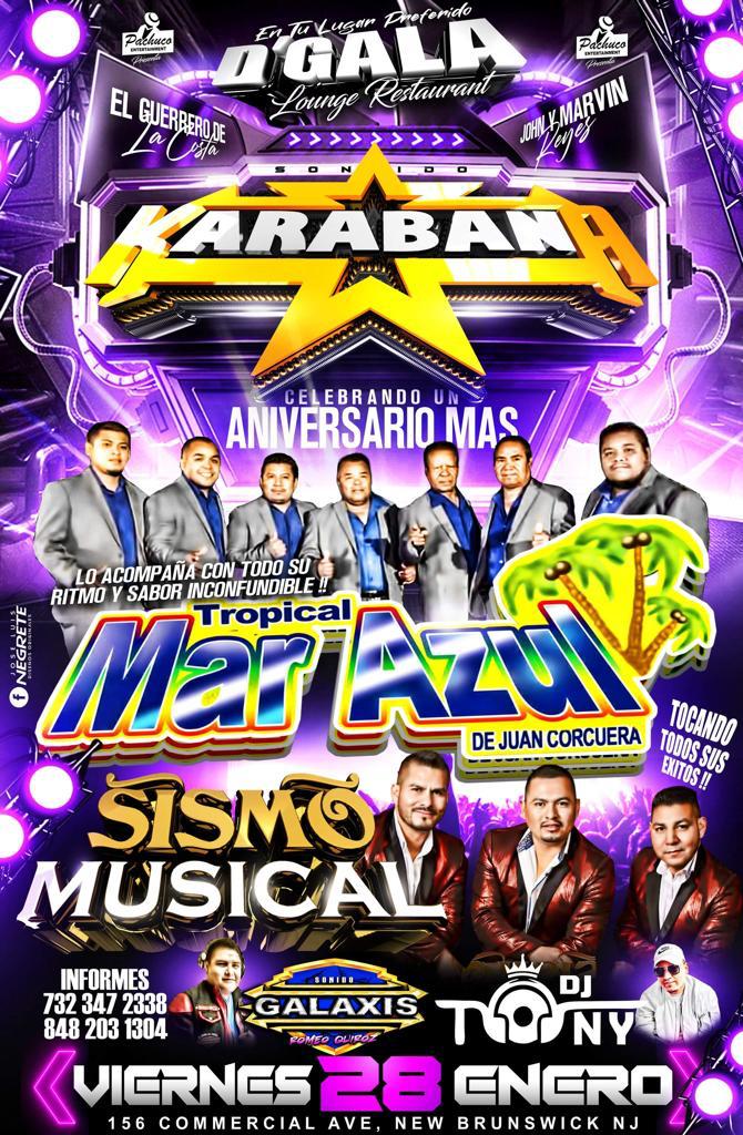 TROPICAL MAR AZUL | SISMO MUSICAL | SONIDO KARABANA