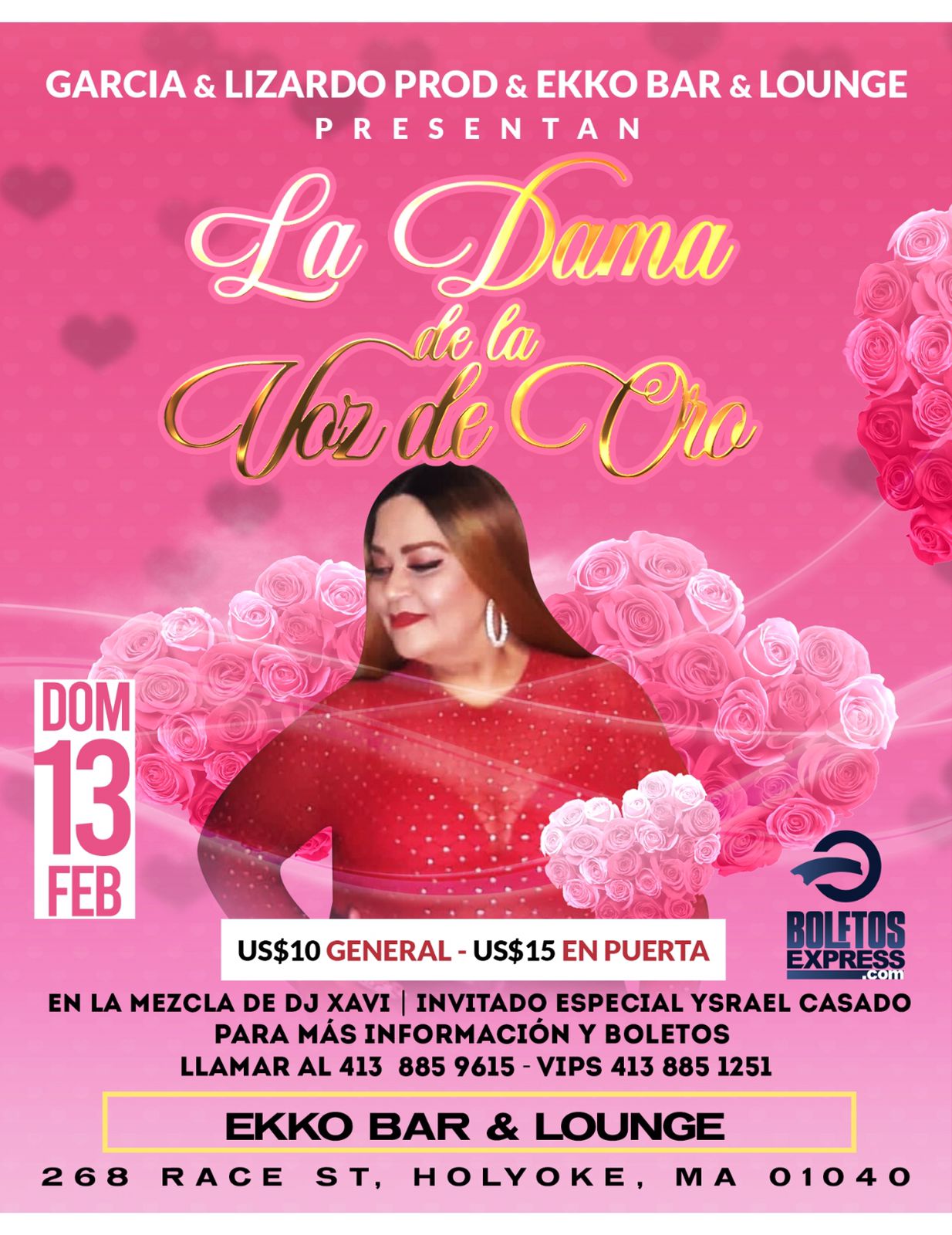 AMOR DE BOHEMIA - LA DAMA DE LA VOZ DE ORO