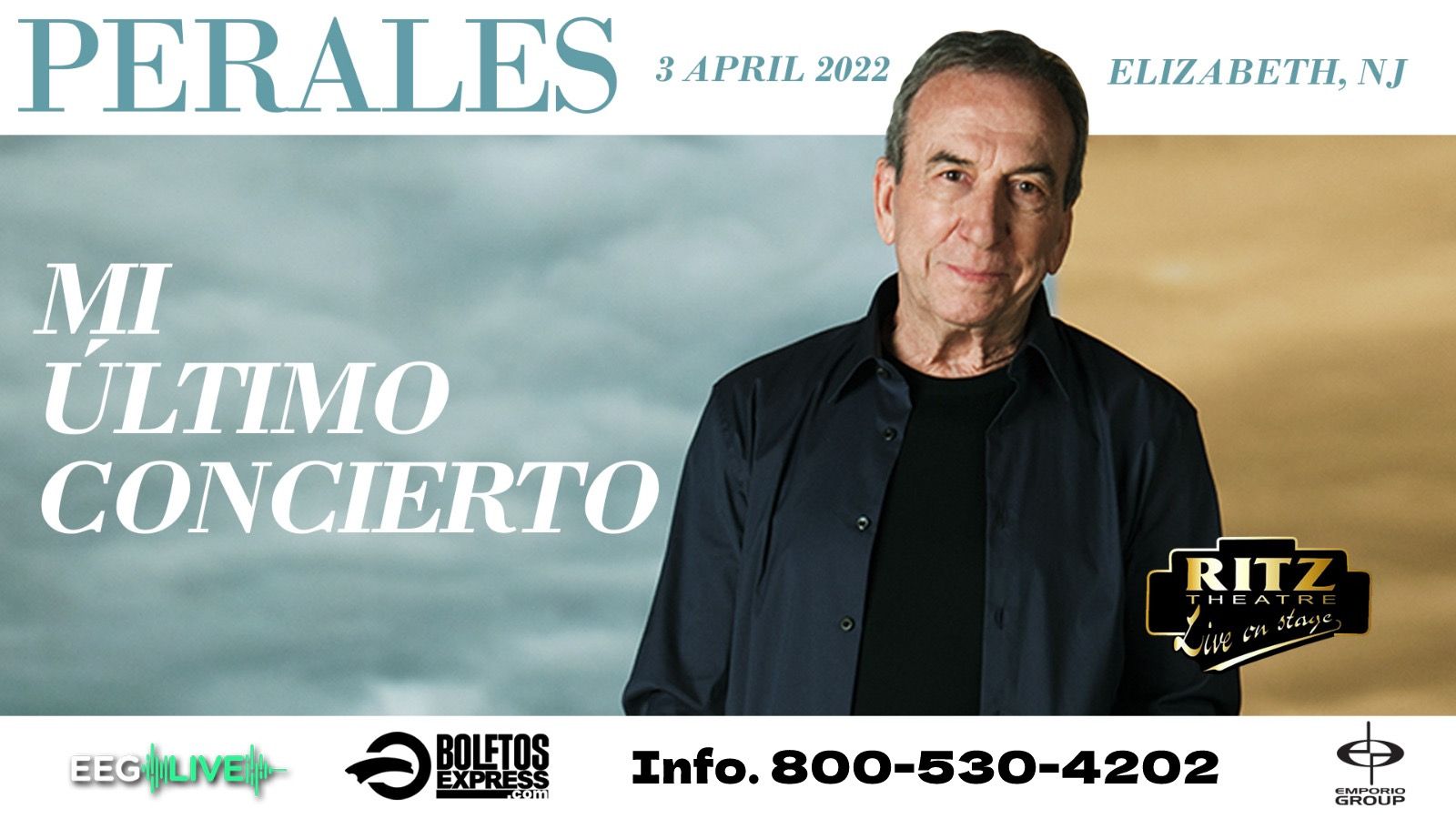 Buy tickets for JOSE LUIS PERALES JOSE LUIS PERALES