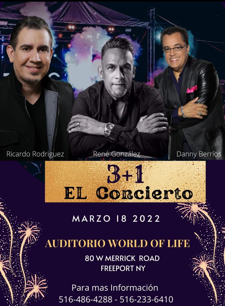 Buy tickets for DANNY BERRIOS | RICARDO RODRIGUEZ | RENE GONZALEZ DANNY BERRIOS | RICARDO RODRIGUEZ | RENE GONZALEZ