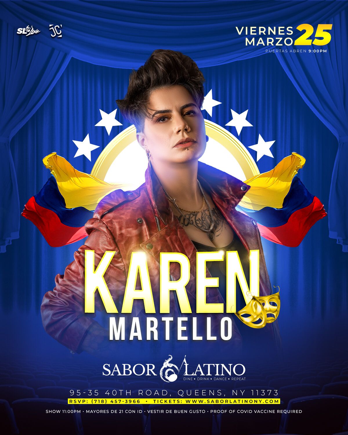 Buy tickets for Karen Martello por primera vez en New York! Karen Martello por primera vez en New York!