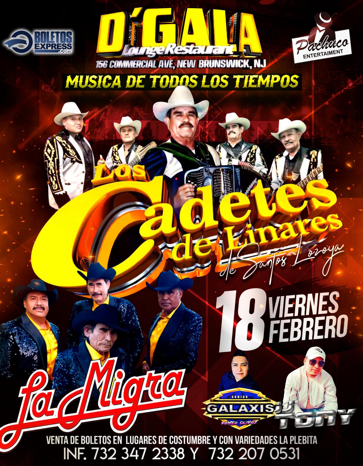 Buy tickets for LOS CADETES DE LINARES & LA MIGRA LOS CADETES DE LINARES & LA MIGRA