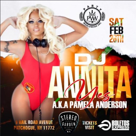 DJ ANNITA YES A.K.A PAMELA ANDERSON