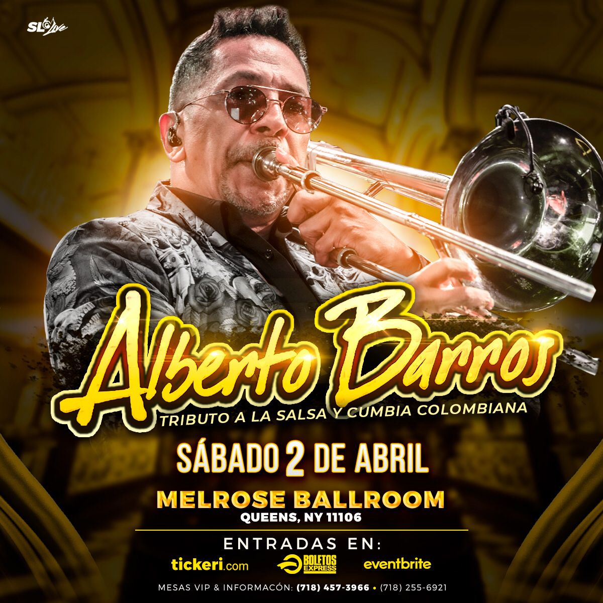 Buy tickets for ALBERTO BARROS EN NEW YORK ! ALBERTO BARROS EN NEW YORK !