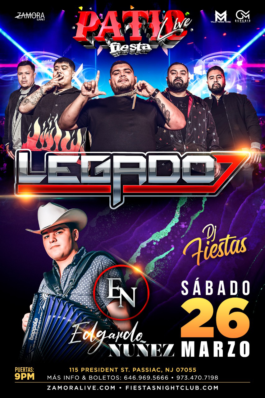 Buy tickets for LEGADO 7 | EDGARDO NUÑEZ LEGADO 7 | EDGARDO NUÑEZ