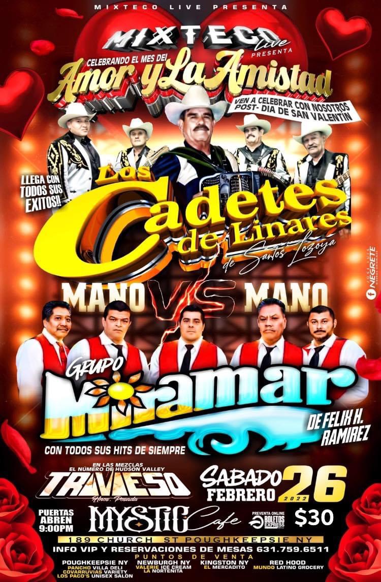LOS CADETES DE LINARES & GRUPO MIRAMAR | Poughkeepsie, NY