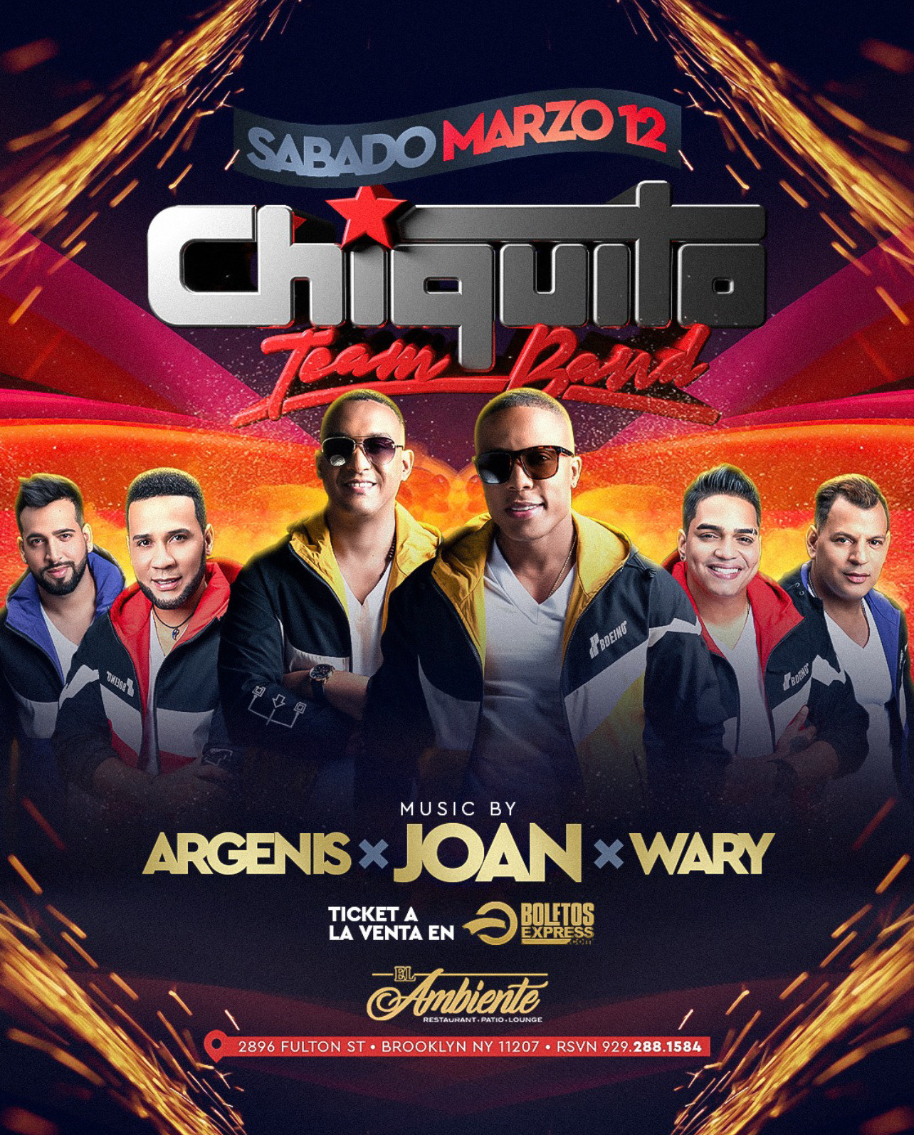 Buy tickets for CHIQUITO TEAM BAND CHIQUITO TEAM BAND