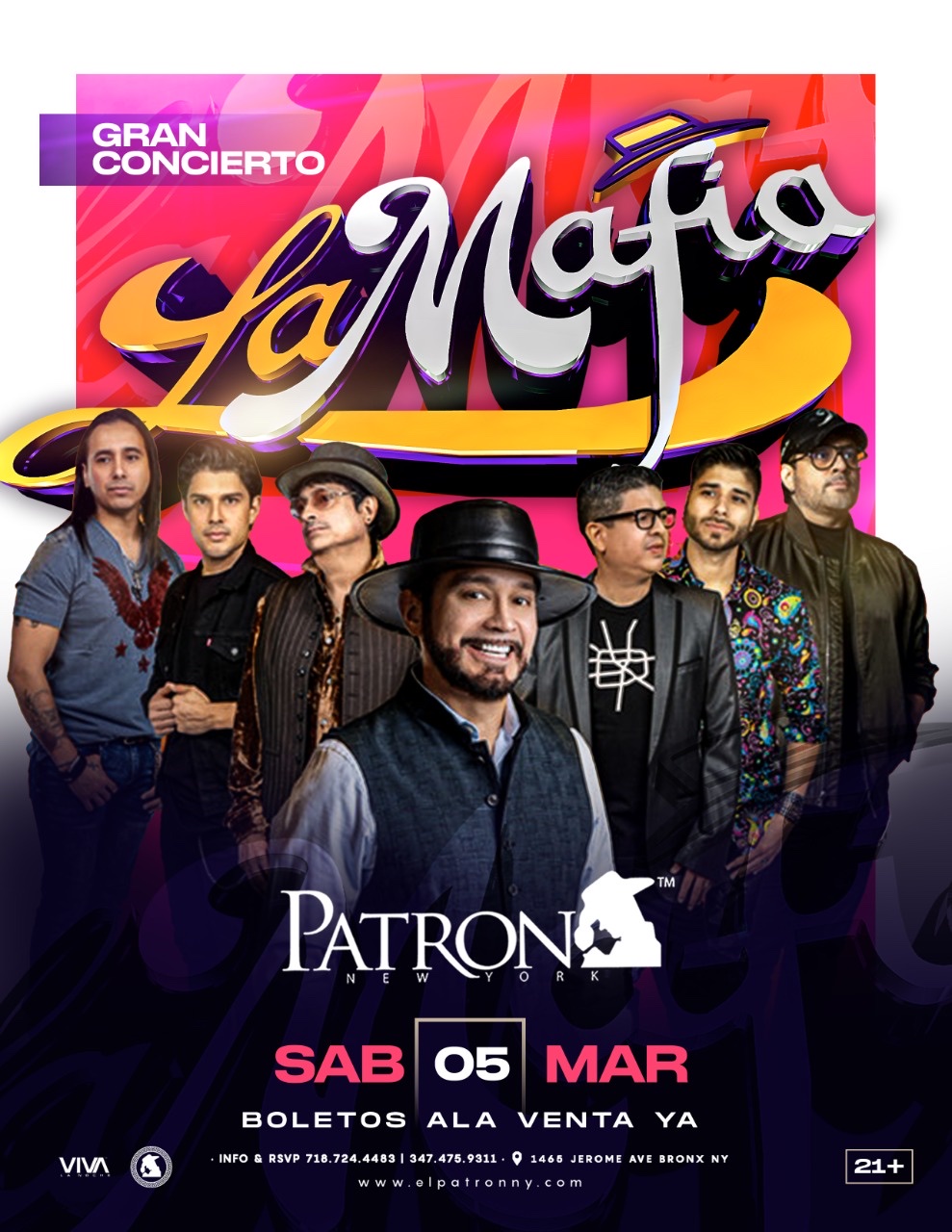 Buy tickets for LA MAFIA LA MAFIA
