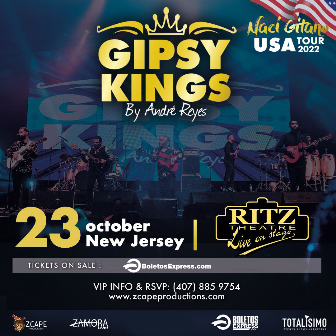 Buy tickets for GIPSY KINGS BY ANDRE REYES GIPSY KINGS BY ANDRE REYES
