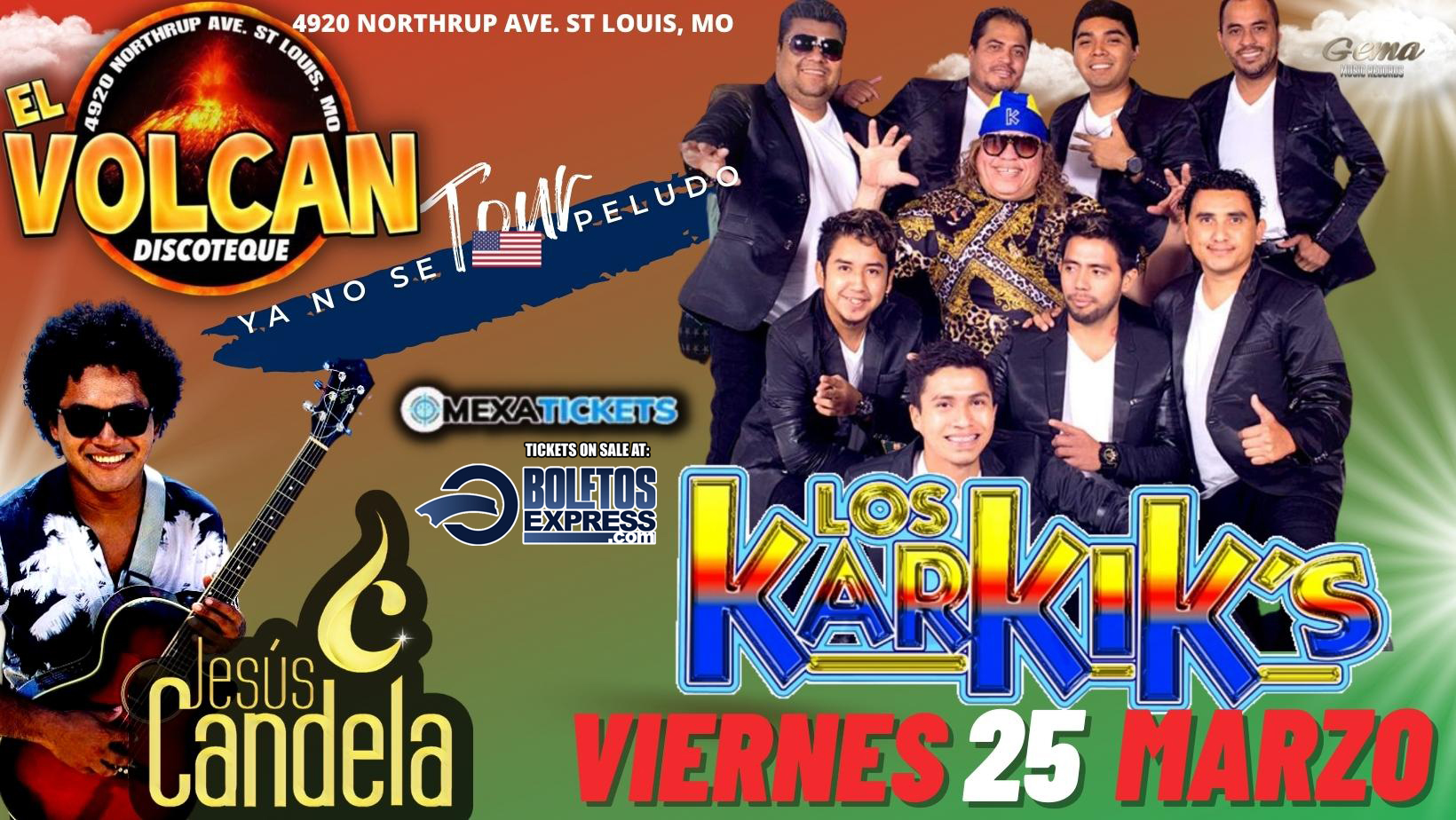Buy tickets for JESUS CANDELA & LOS KARKIK'S JESUS CANDELA & LOS KARKIK'S