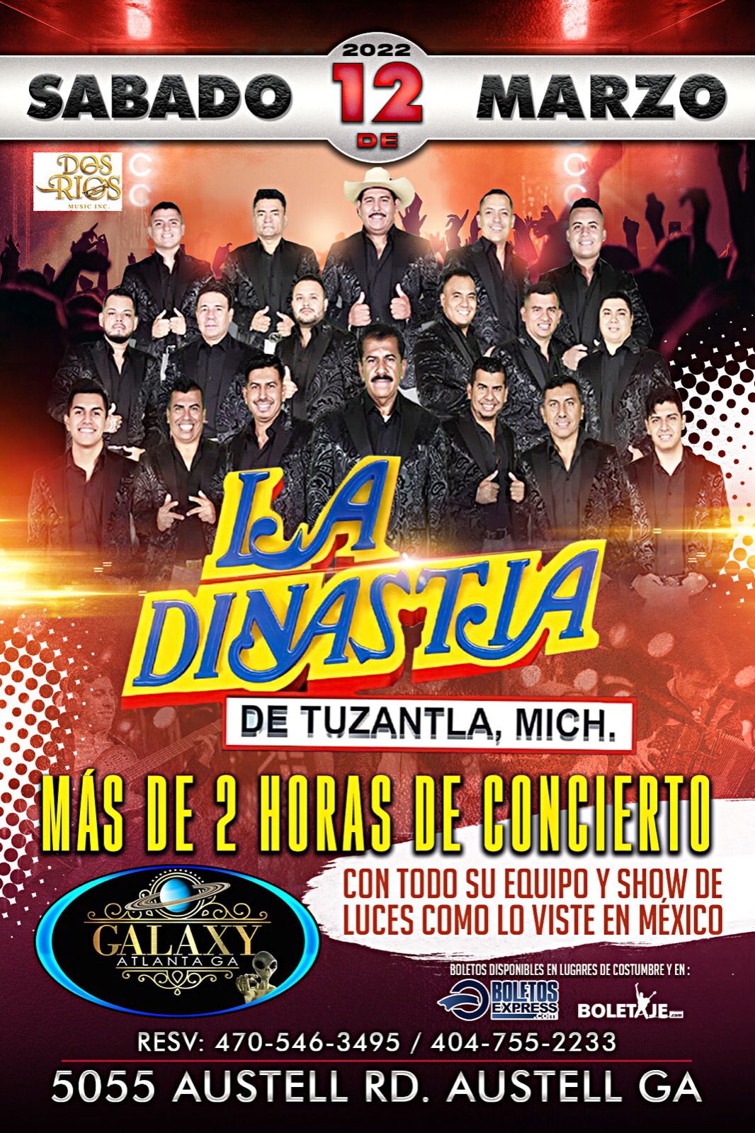 Buy tickets for LA DINASTIA - De Tuzantla, Mich. LA DINASTIA - De Tuzantla, Mich.