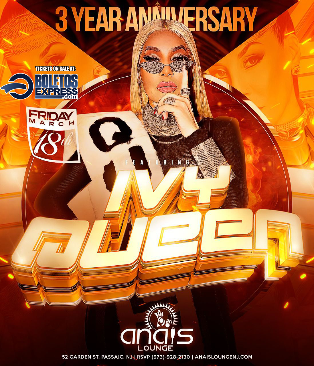Buy tickets for IVY QUEEN IVY QUEEN