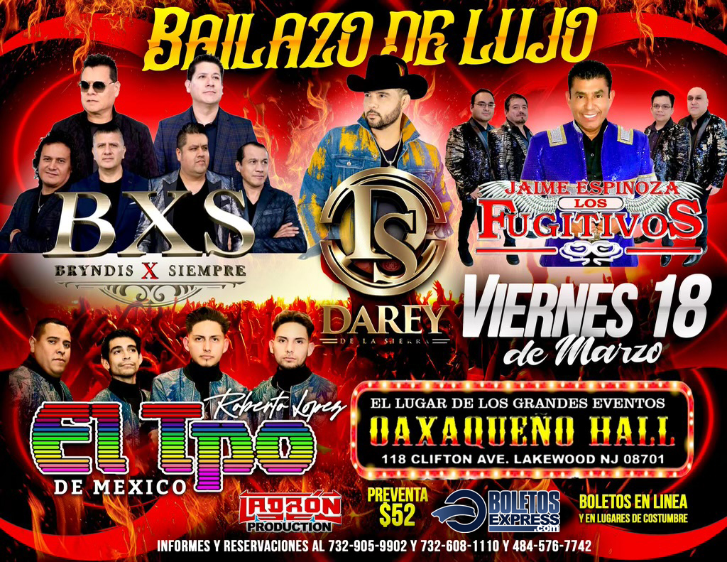 Buy tickets for BRYNDIS x SIEMPRE | DAREY DE LA SIERRA | FUGITIVOS | EL TIPO DE MEXICO BRYNDIS x SIEMPRE | DAREY DE LA SIERRA | FUGITIVOS | EL TIPO DE MEXICO