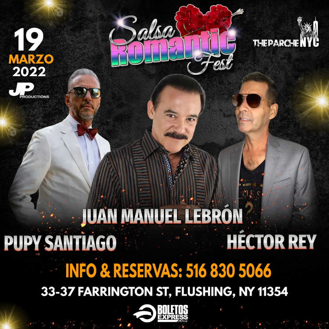 Buy tickets for JUAN MANUEL LEBRON | PUPY SANTIAGO | HECTOR REY JUAN MANUEL LEBRON | PUPY SANTIAGO | HECTOR REY