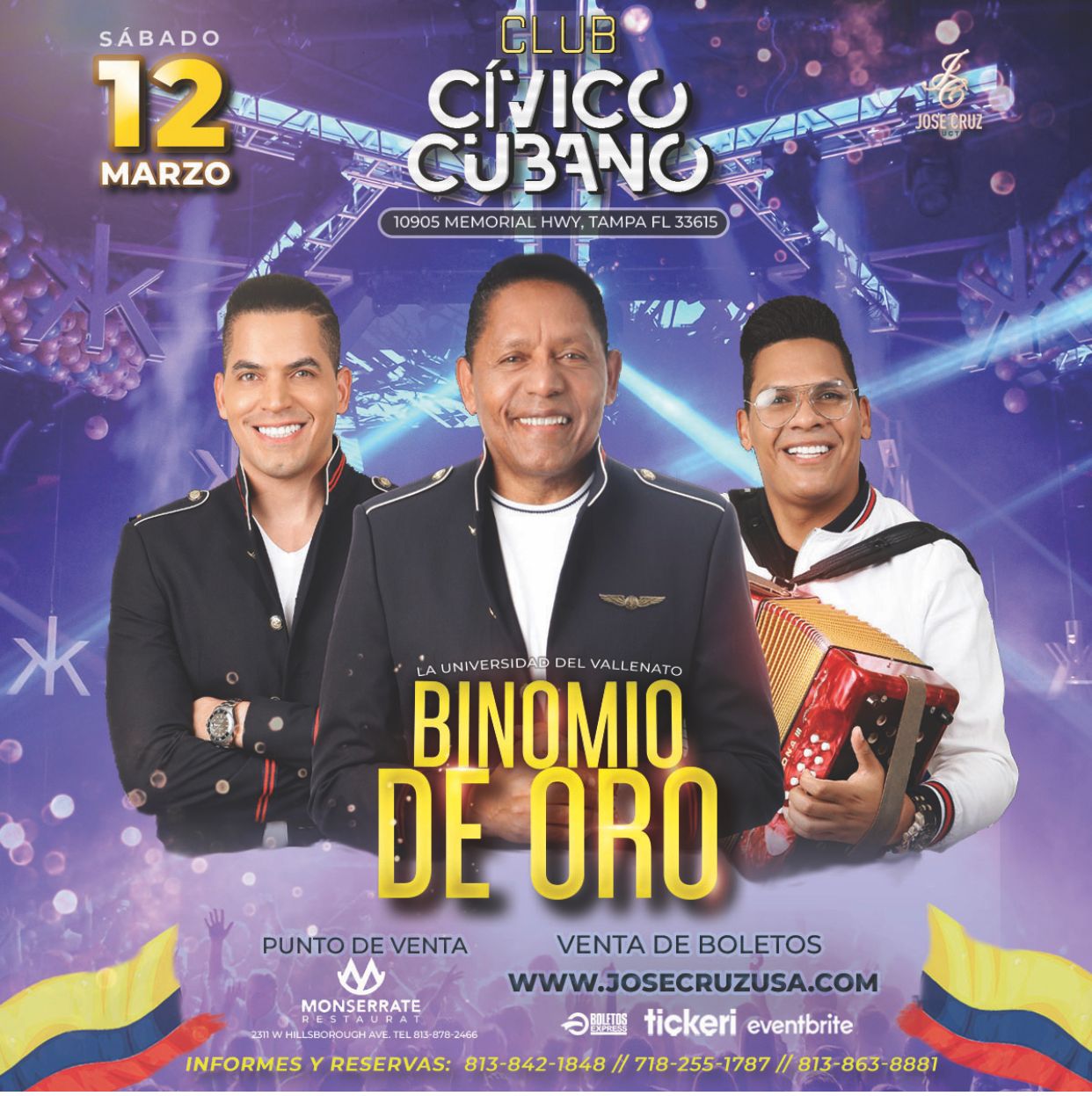 Buy tickets for BINOMIO DE ORO BINOMIO DE ORO