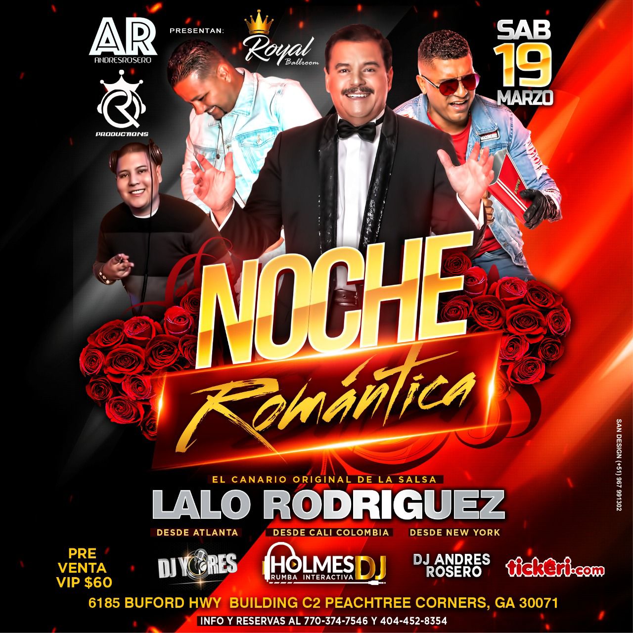 En Vivo, Lalo Rodriguez y DJ’s Invitados…