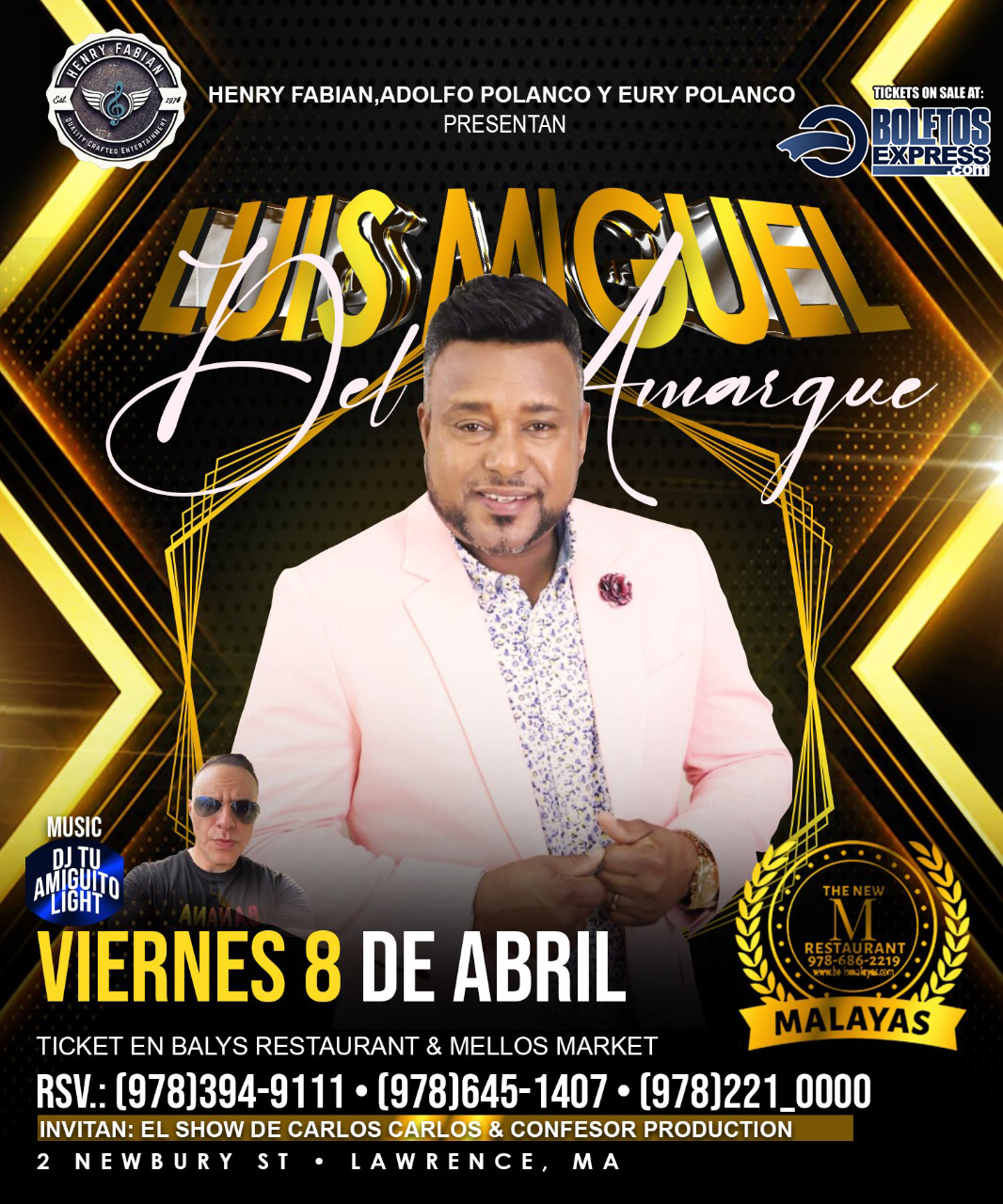 Buy tickets for LUIS MIGUEL DEL AMARGUE LUIS MIGUEL DEL AMARGUE