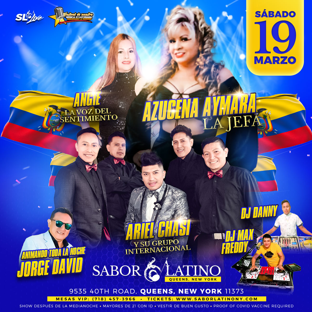 Buy tickets for AZUCENA AYMARA ! EN NEW YORK AZUCENA AYMARA ! EN NEW YORK