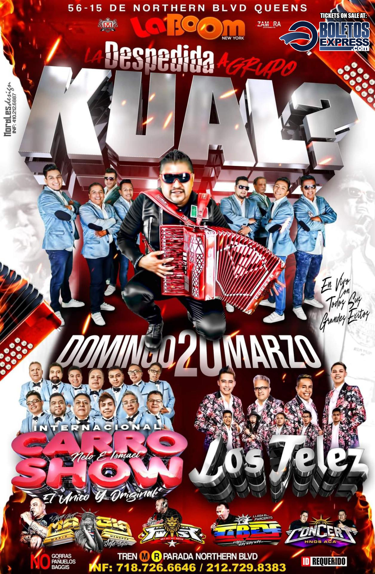 Buy tickets for GRUPO KUAL | LOS TELEZ | CARRO SHOW GRUPO KUAL | LOS TELEZ | CARRO SHOW