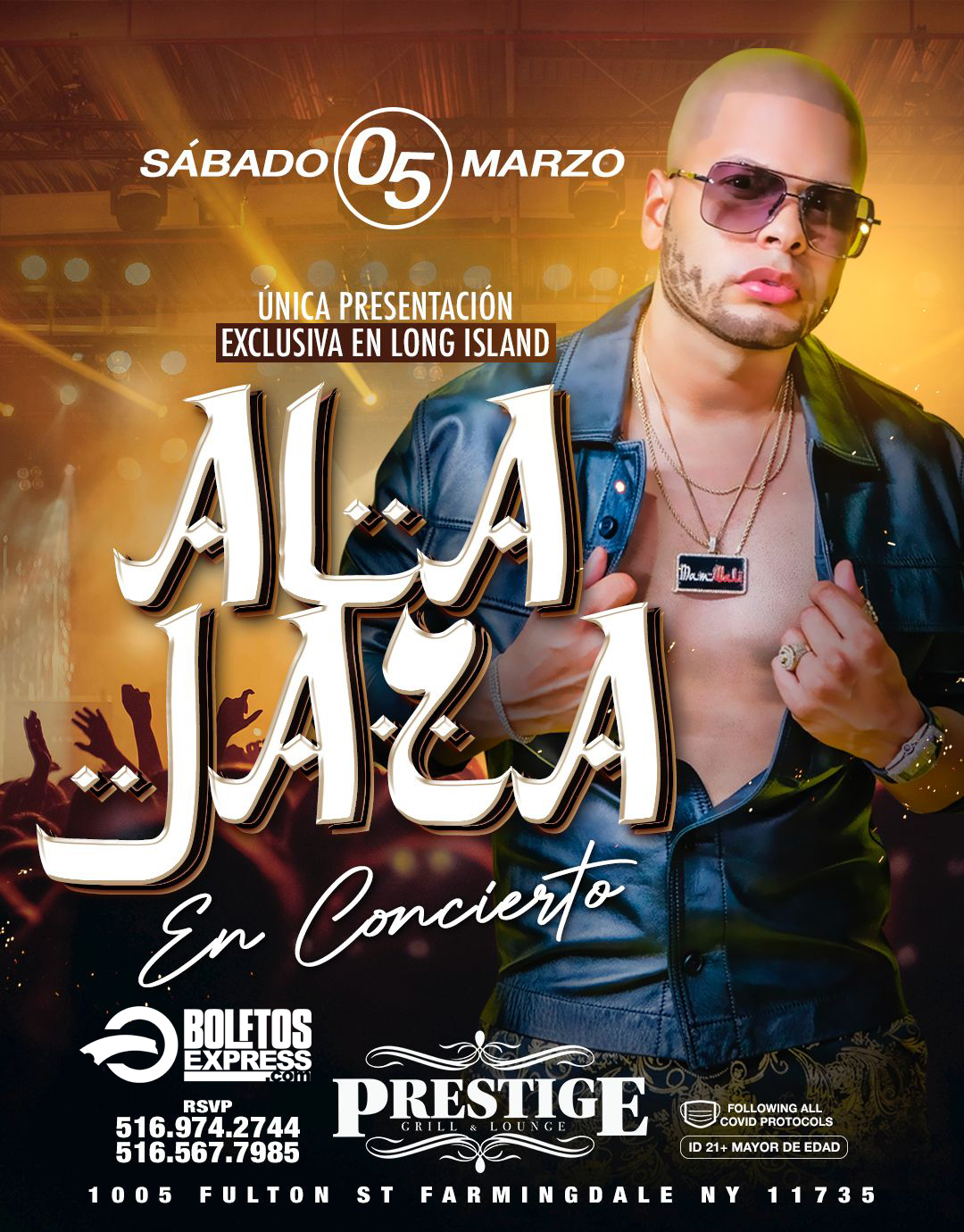 ALA JAZA Tickets BoletosExpress