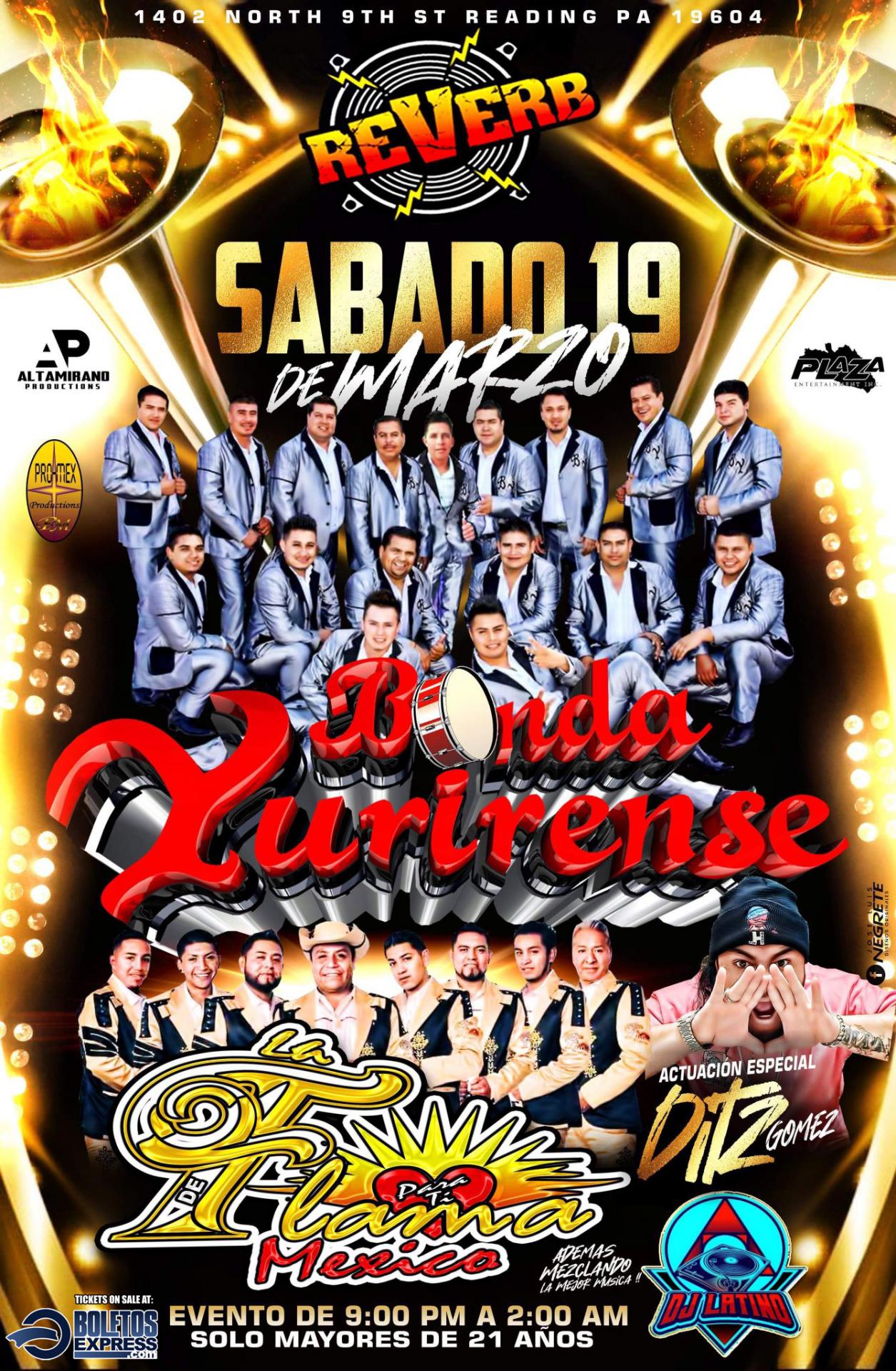 Buy tickets for BANDA YIRIRENSEV| FLAMA MEXICO BANDA YIRIRENSEV| FLAMA MEXICO
