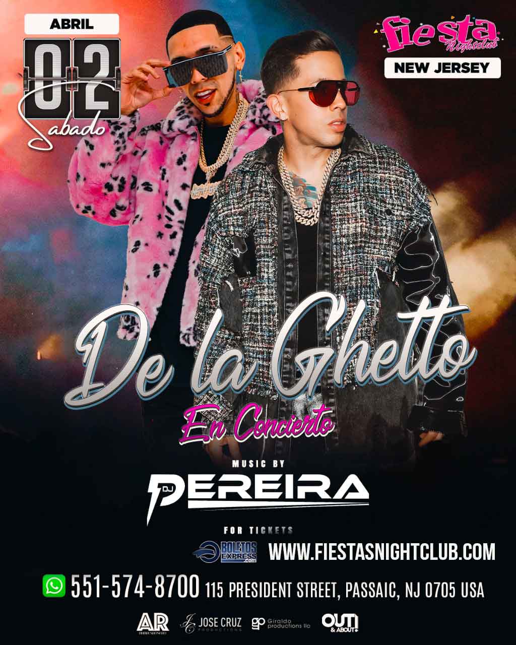 DE LA GHETTO / EN CONCIERTO EN NJ