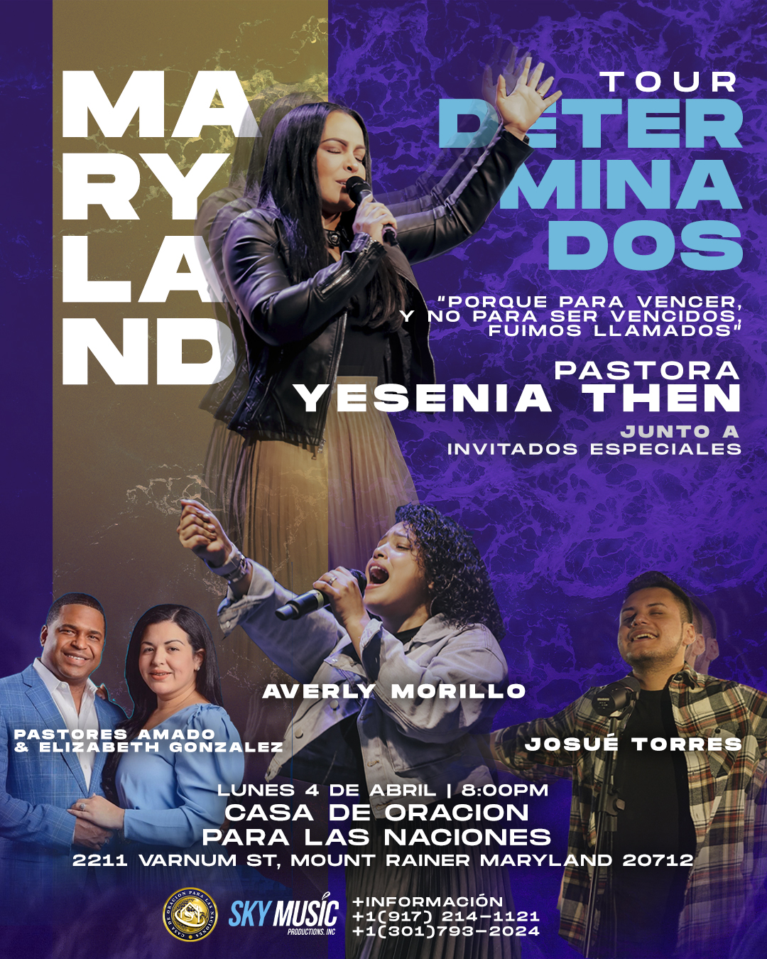 TOUR DETERMINADOS / PASTORA YESENIA THEN Tickets BoletosExpress