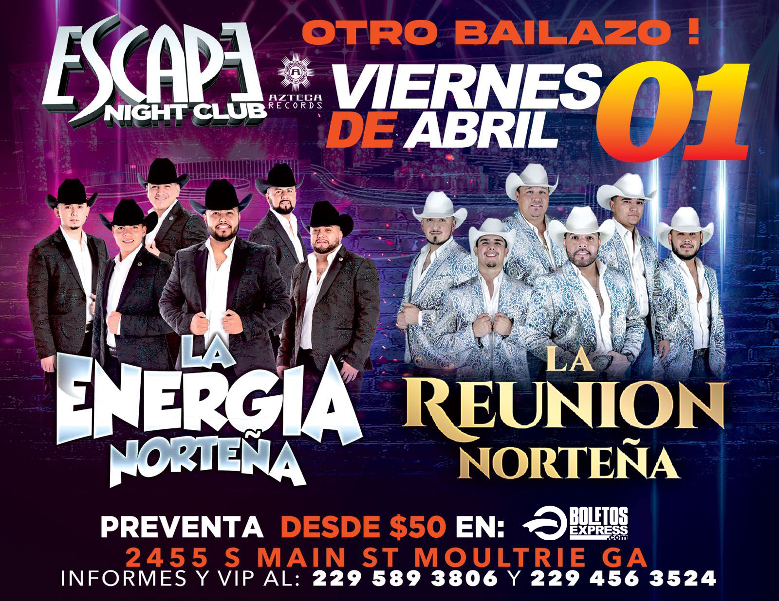 LA ENERGIA NORTEÑA & LA REUNION NORTEÑA