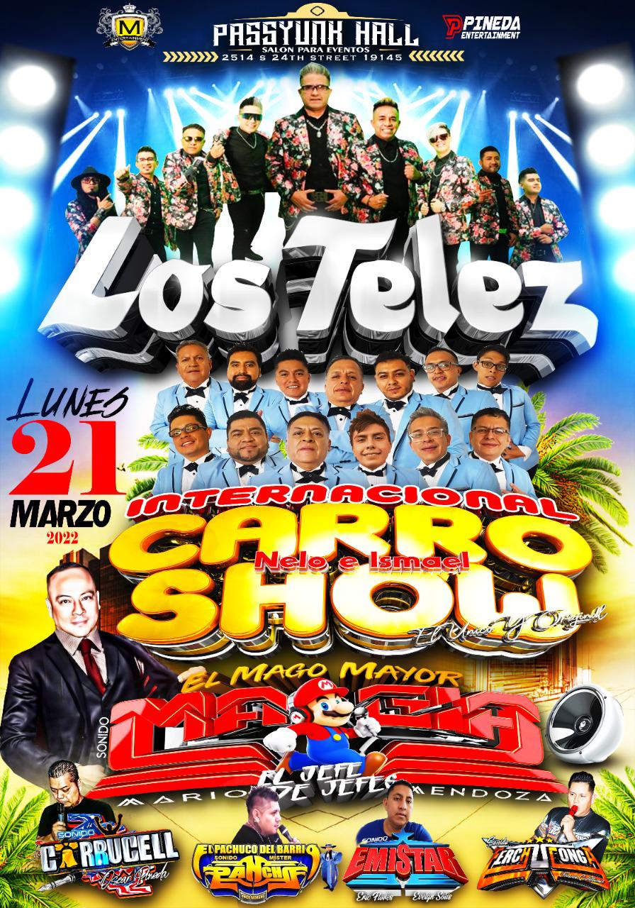 LOS TELEZ CARRO SHOW SONIDO MAGIA