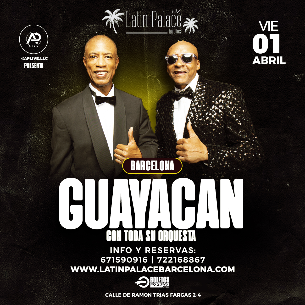Buy tickets for GUAYACAN | BARCELONA GUAYACAN | BARCELONA