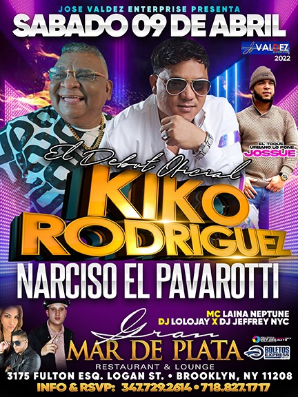 KIKO RODRIGUEZ | NARCISO EL PAVAROTTI | JOSSUE