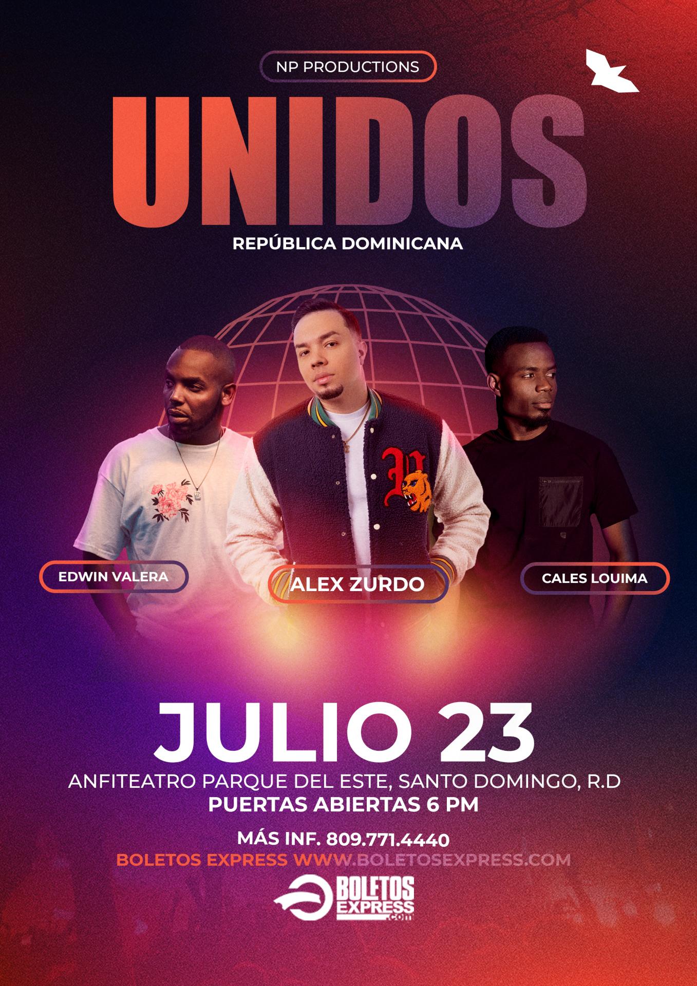 Buy tickets for ALEX ZURDO | CALES LOUIMA | EDWIN VALERA ALEX ZURDO | CALES LOUIMA | EDWIN VALERA