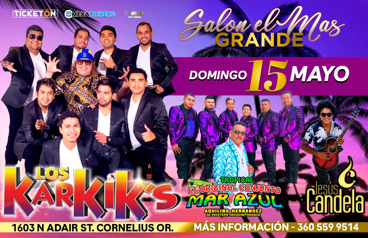 LOS KARKIKS & TROPICAL MAR AZUL |