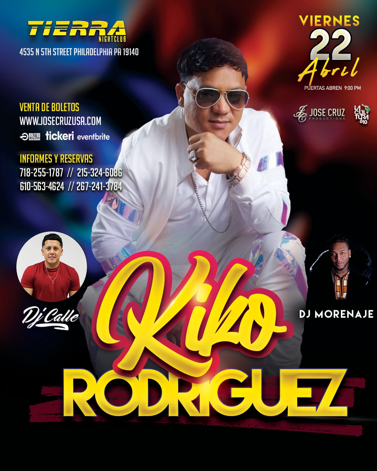 Buy tickets for KIKO RODRIGUEZ KIKO RODRIGUEZ